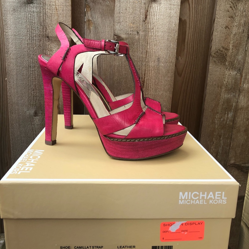 Michael Kira Camila Strap high heels